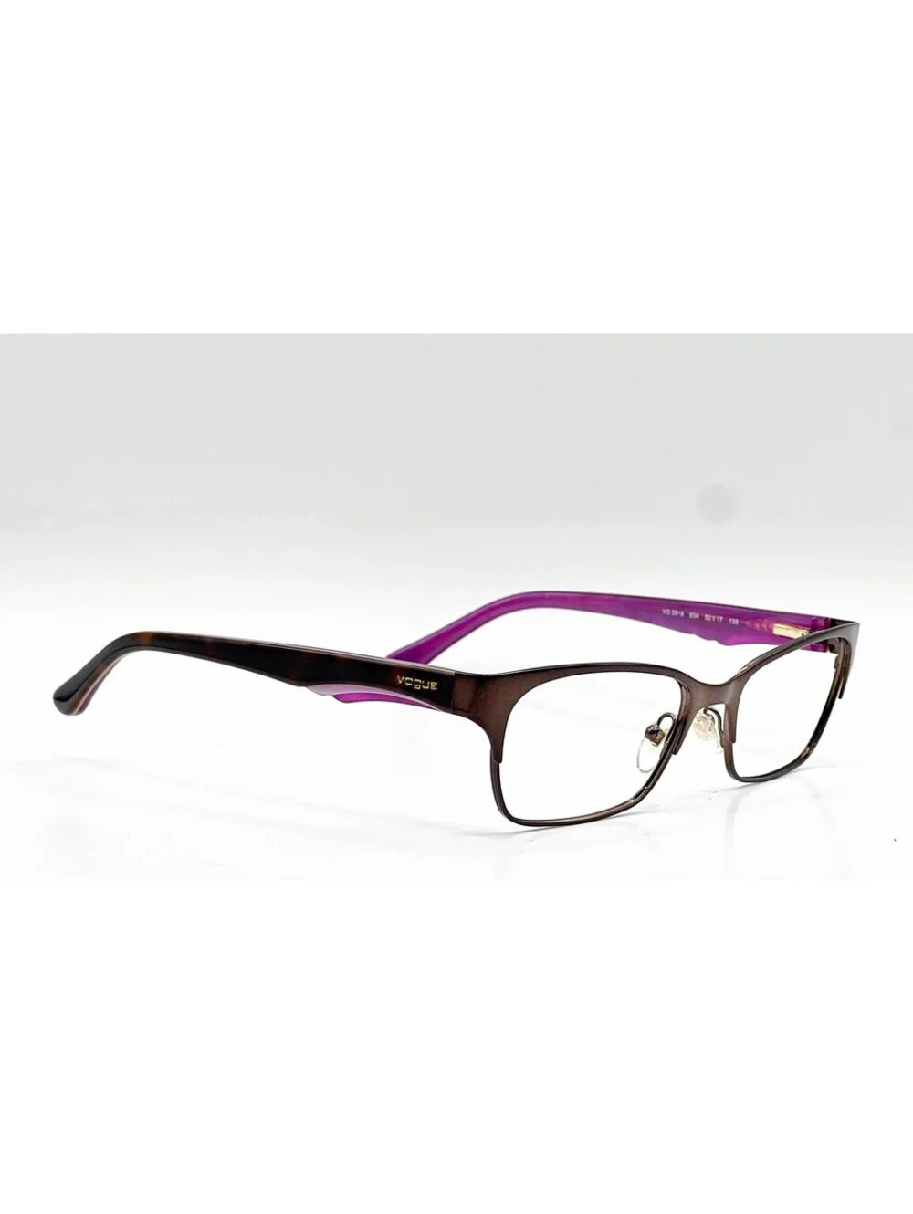 Vogue VO 3918 934 Brushed Brown Authentic Eyeglass Frames 52-17